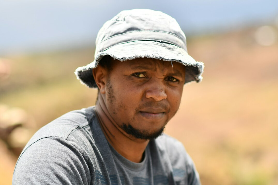 Portrait of a smiling man in a casual shirt